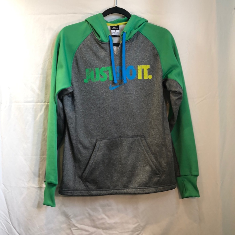 Nike sweatshirt.